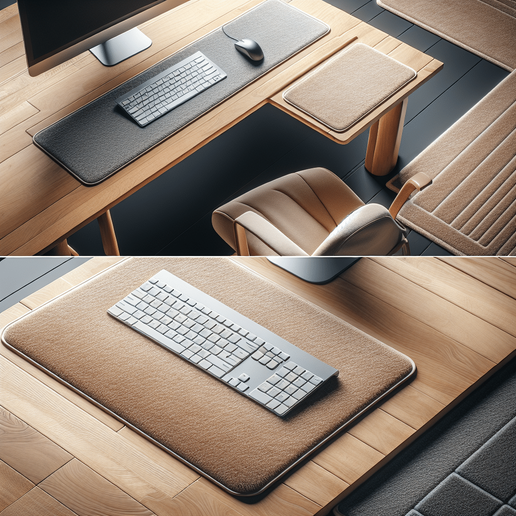 desk mats for comfortable typing