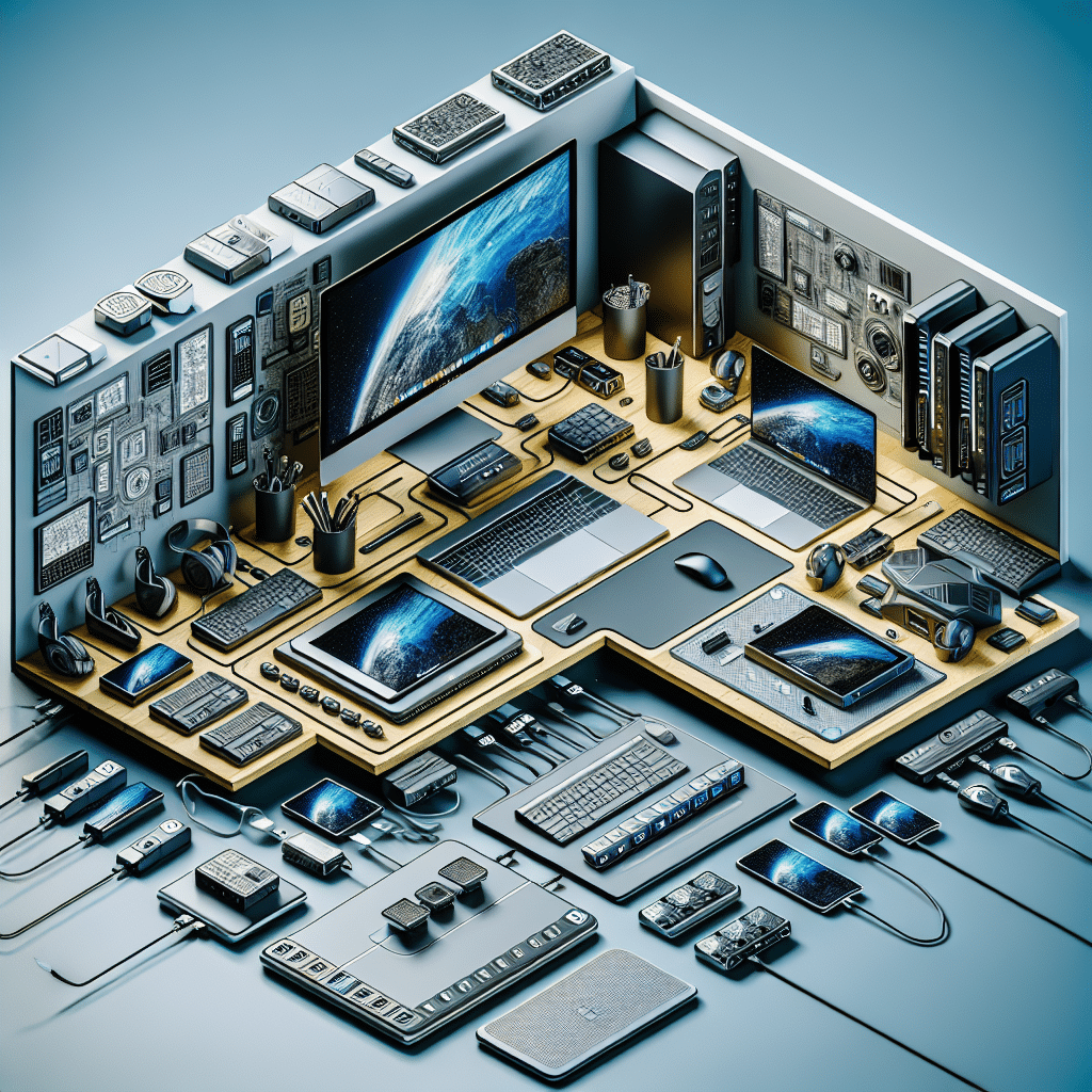 USB hubs and docking stations to enhance productivity