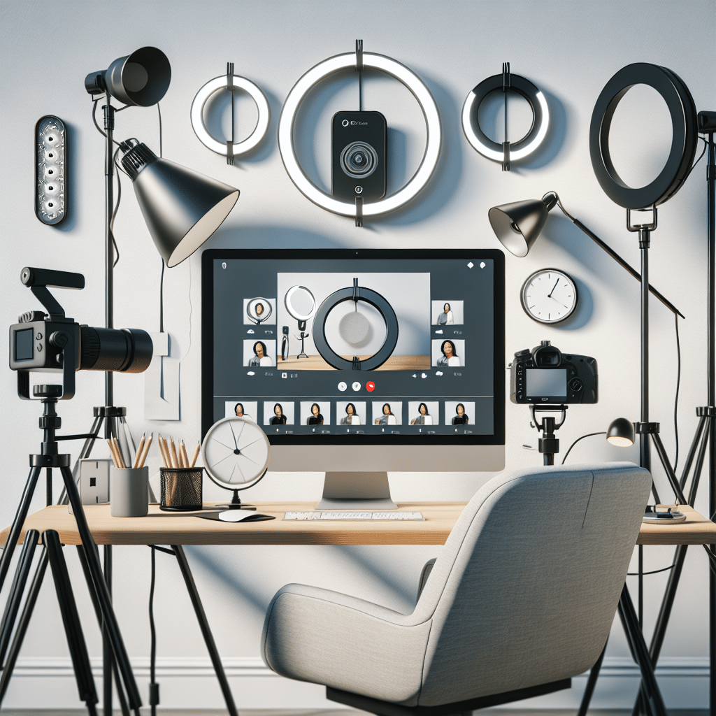 ring lights for professional video conferencing