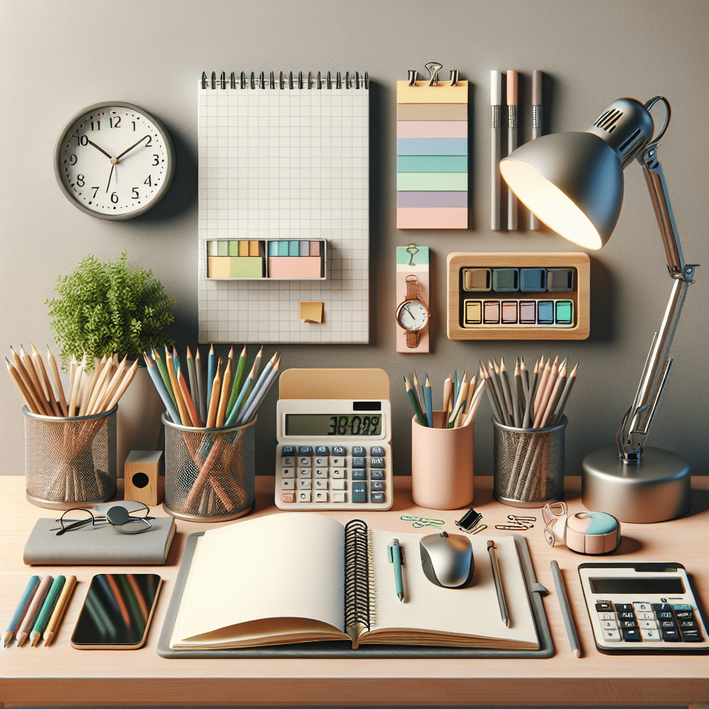 affordable desk accessories for students