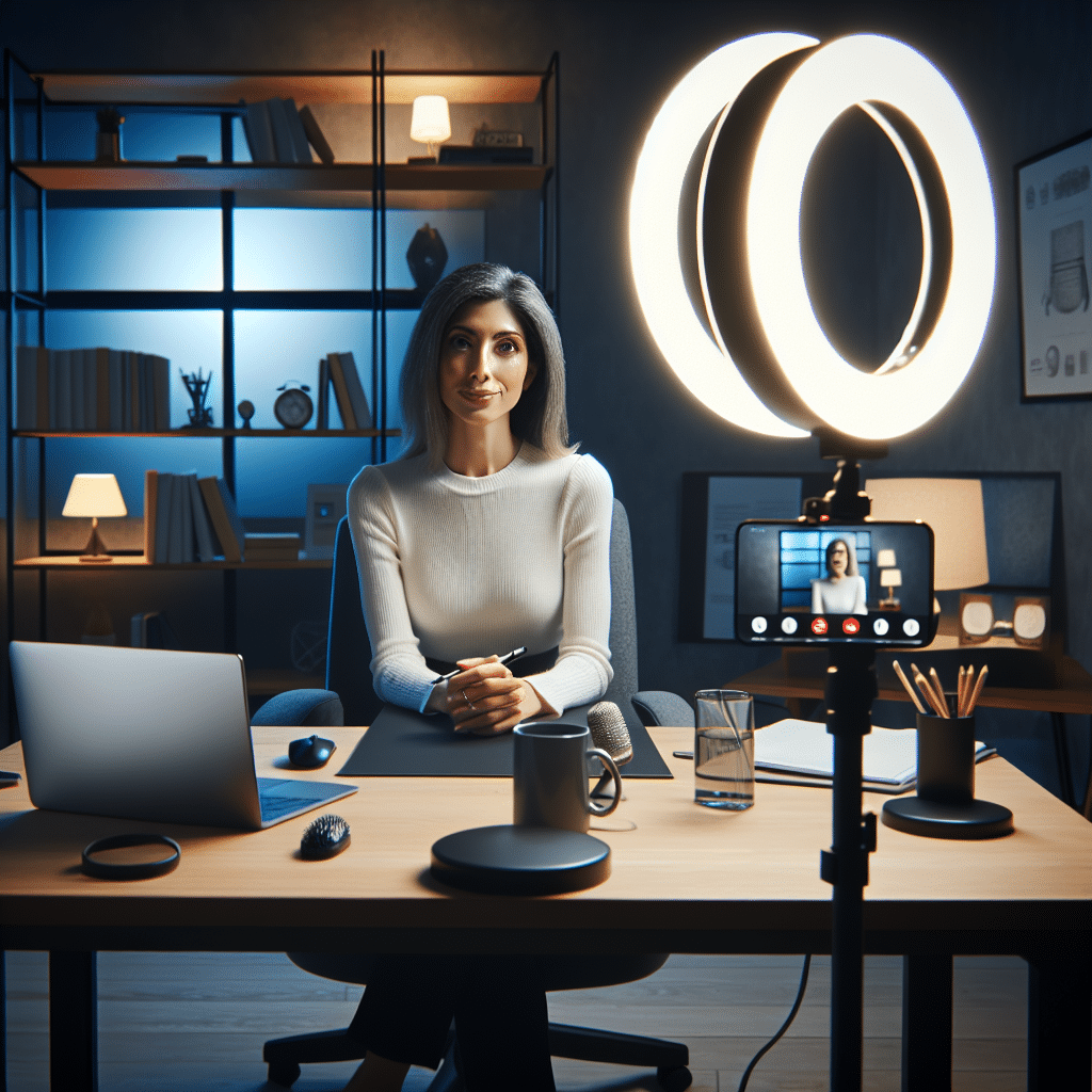 ring lights for professional video conferencing