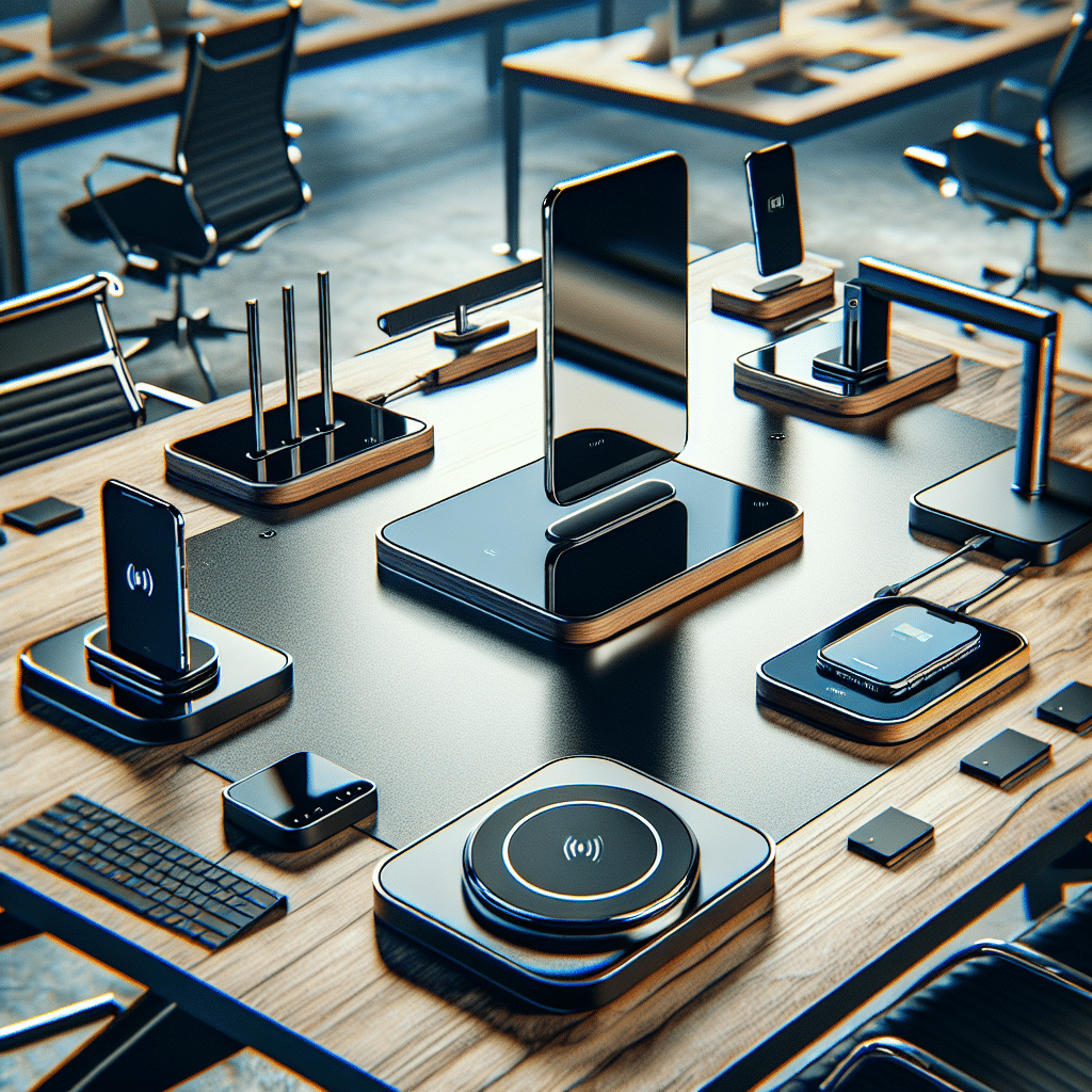 wireless chargers for office desks