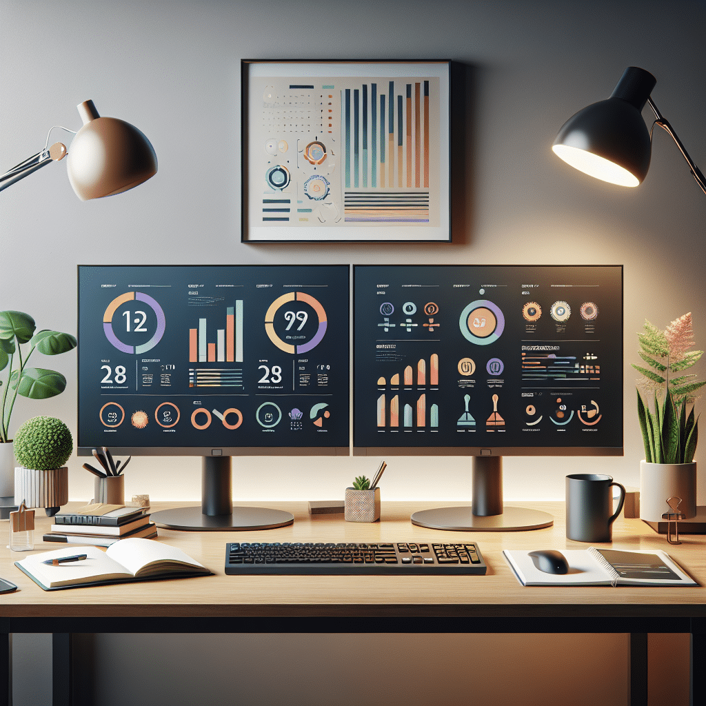 dual monitor setups that boost productivity
