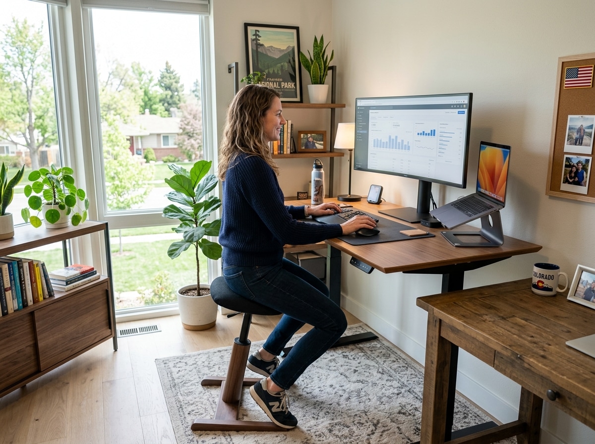 active sitting desk chair