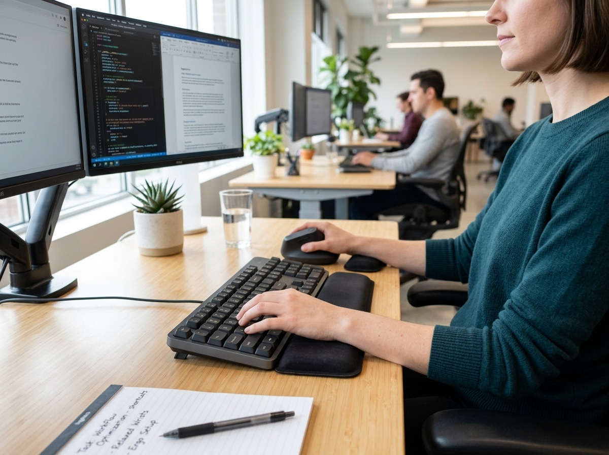 keyboard shortcut injury prevention