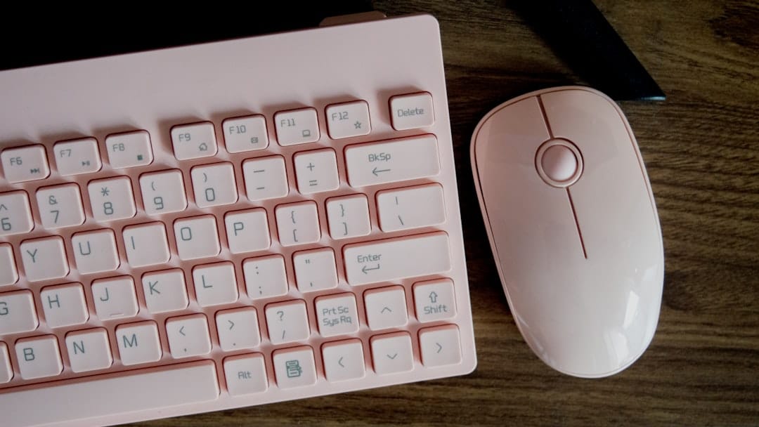 comfortable keyboard and mouse