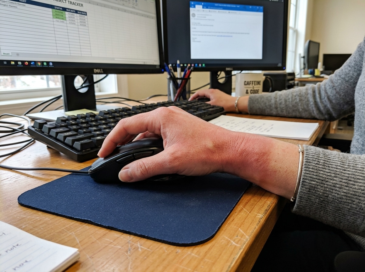ergonomic mouse wrist pain