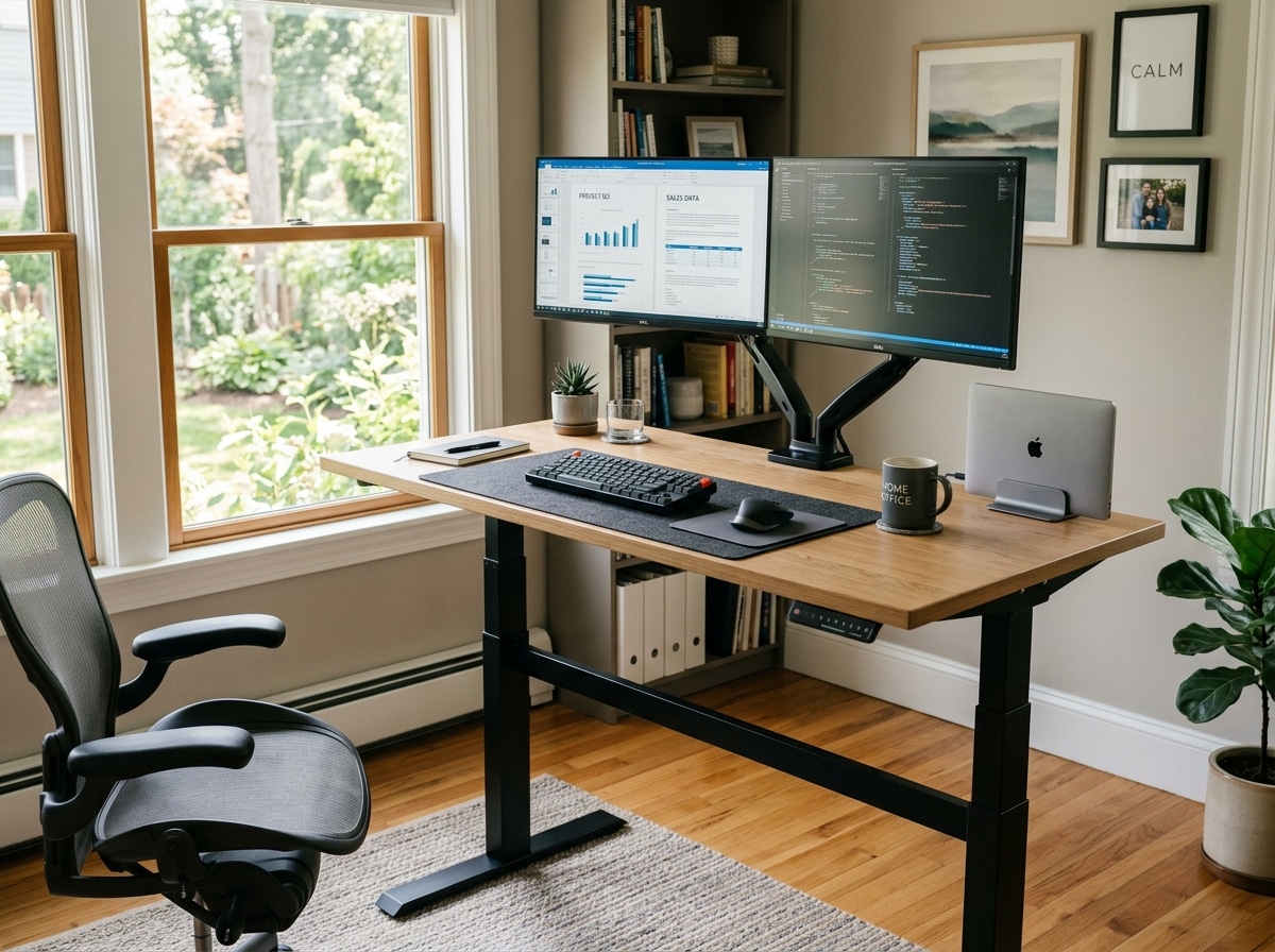 adjustable table for work from home