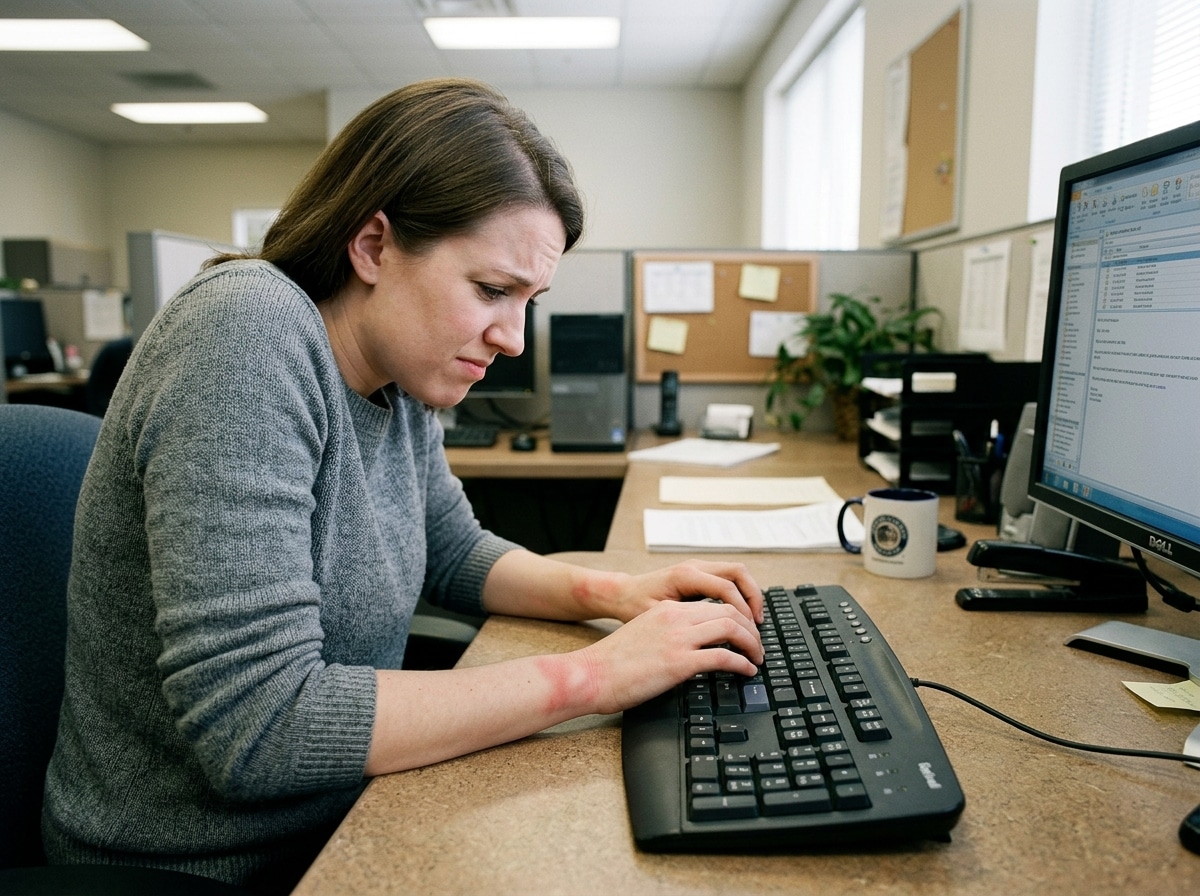 keyboard causing wrist pain