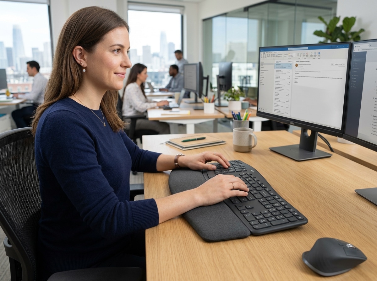 ergonomic keyboard for wrist pain