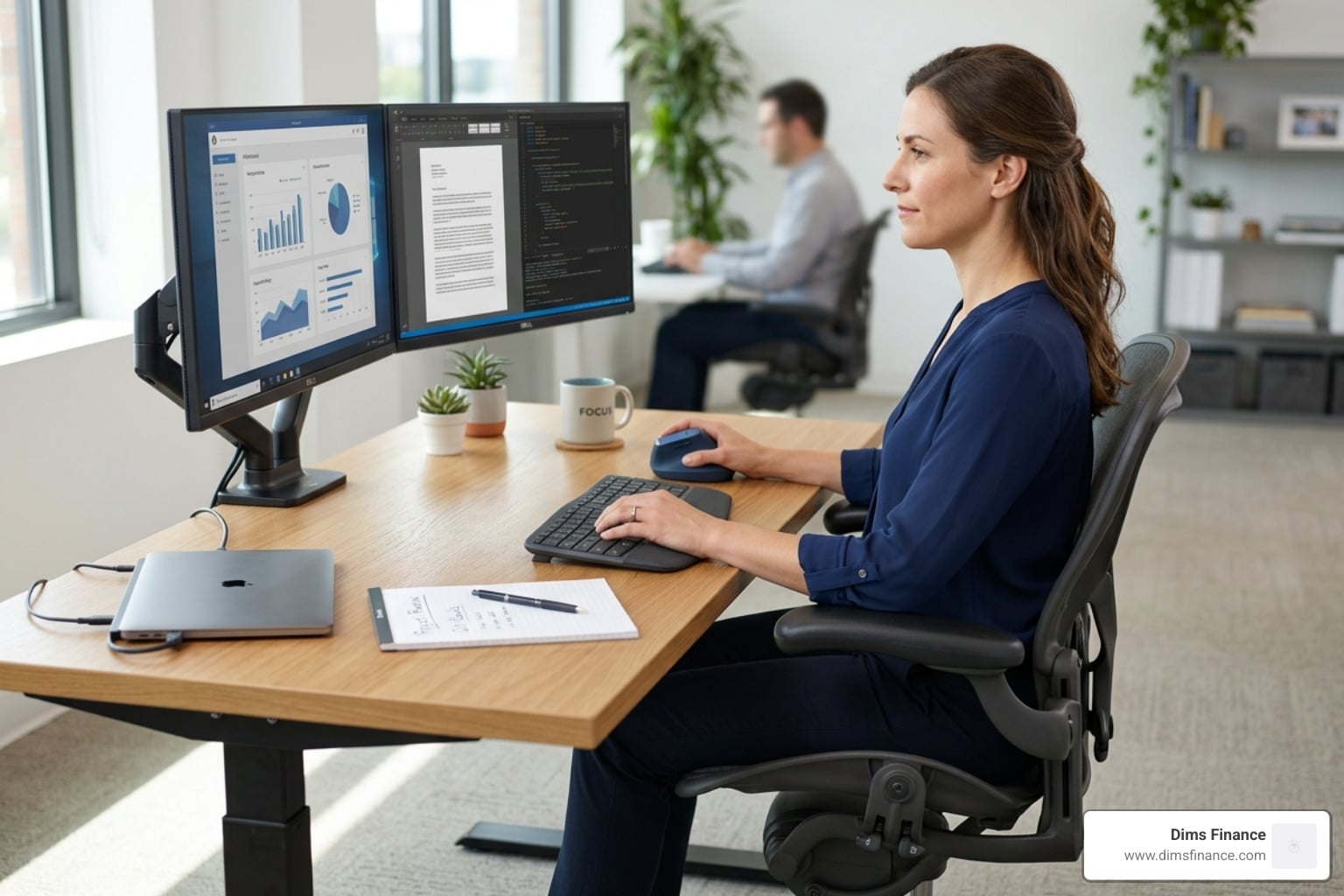 carpal tunnel desk setup