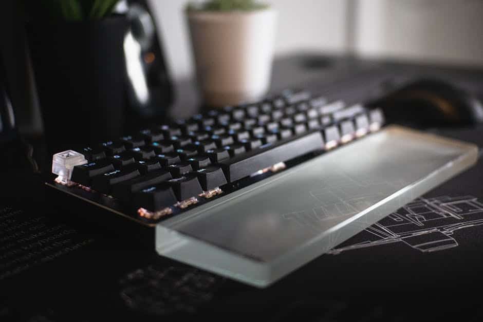 keyboard palm rest benefits